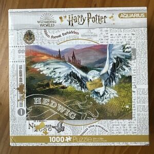 AQUARIUS Harry Potter Puzzle Owl Hedwig 1000 Piece Official Licensed Wizards